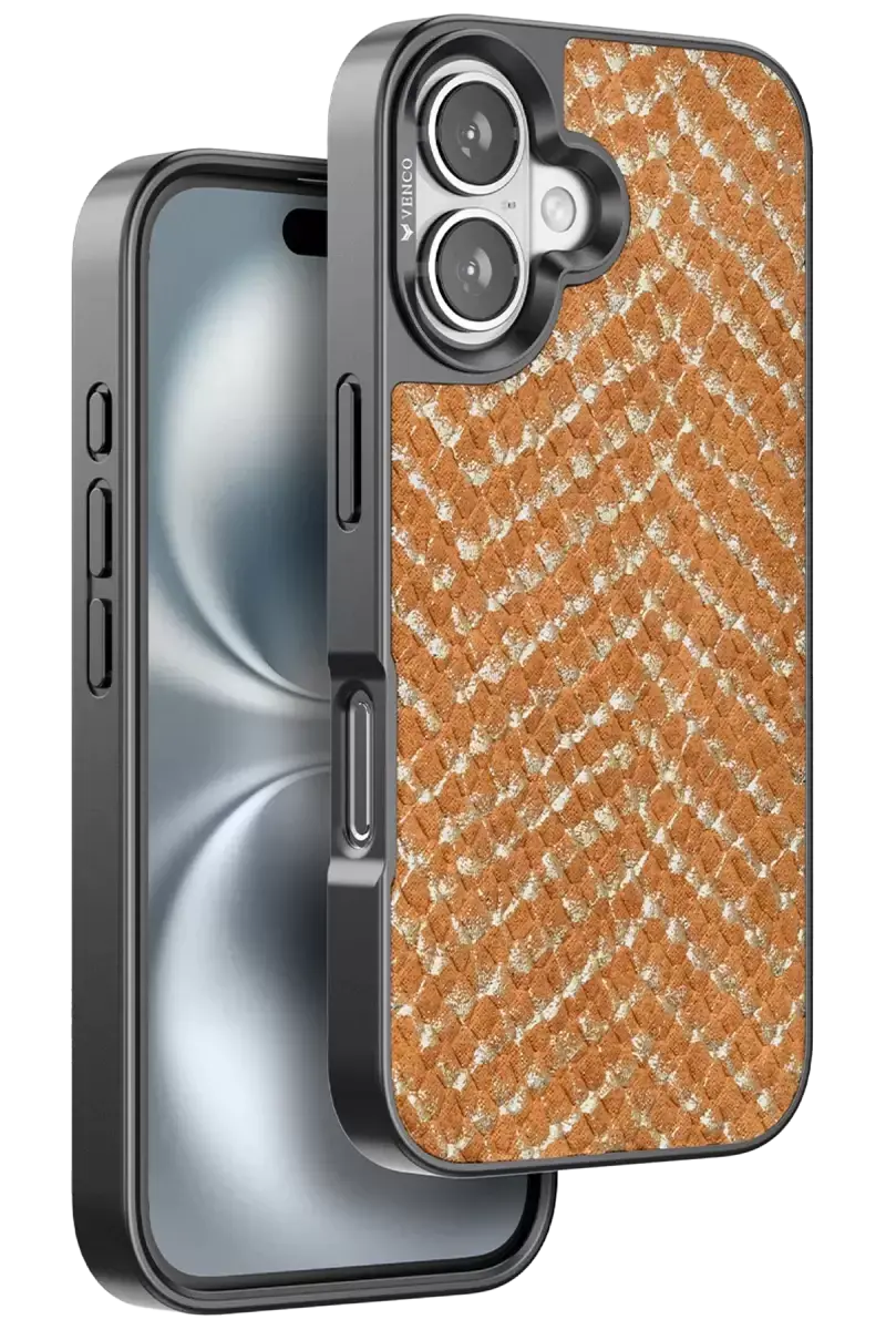 Venco Apple İphone 16 Viper Kapak - Kahverengi