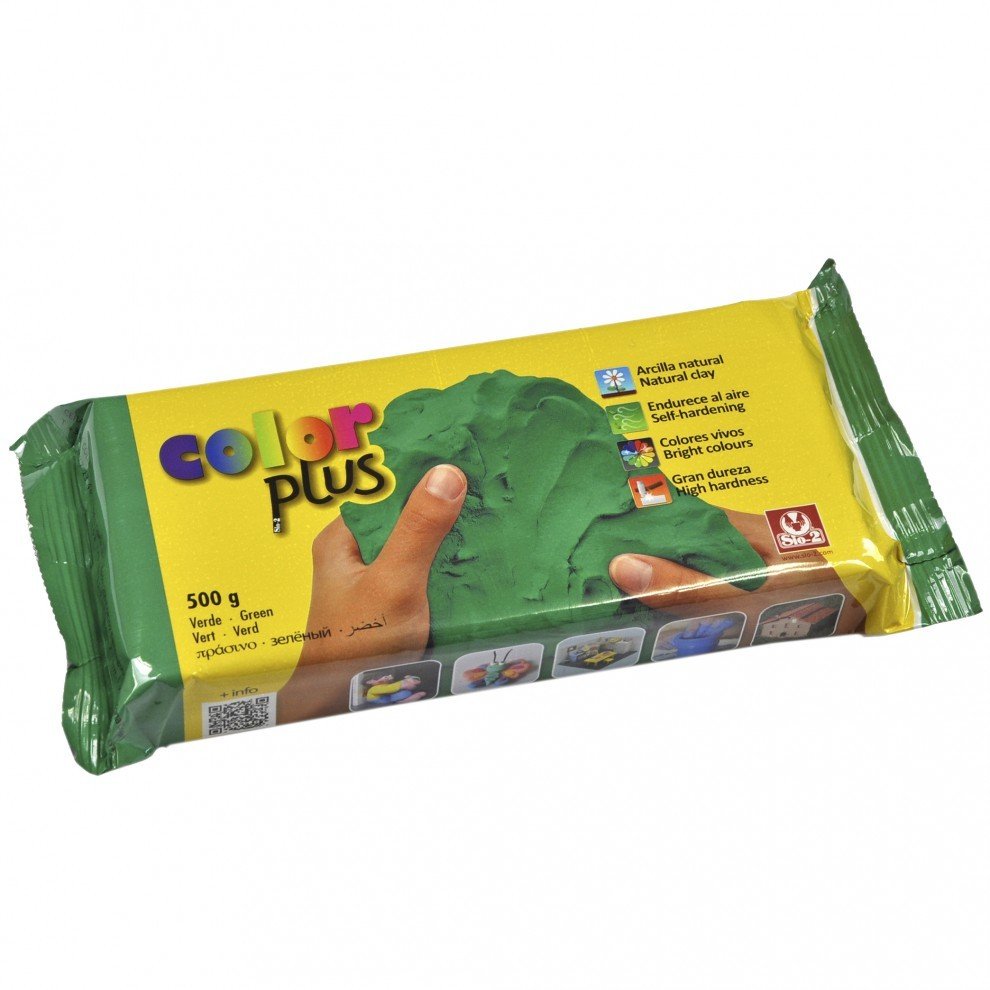 Color Plus Seramik Kili - Yeşil - 500gr