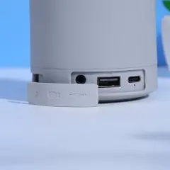 T&g Tg373 Taşınabilir Usb-sd-fm-bluetooth Destekli Rgb Işıklı Wireless Ses Bombası Hoparlör