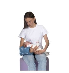 Sevi Bebe Pratik Emzirme Yastığı - Tüy Desen