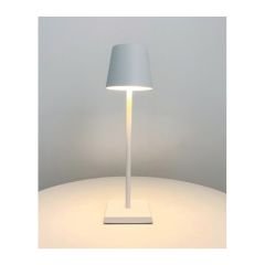 GRV-814 Şarj Edilebilir Masa Lambası, 10x38 cm, Beyaz