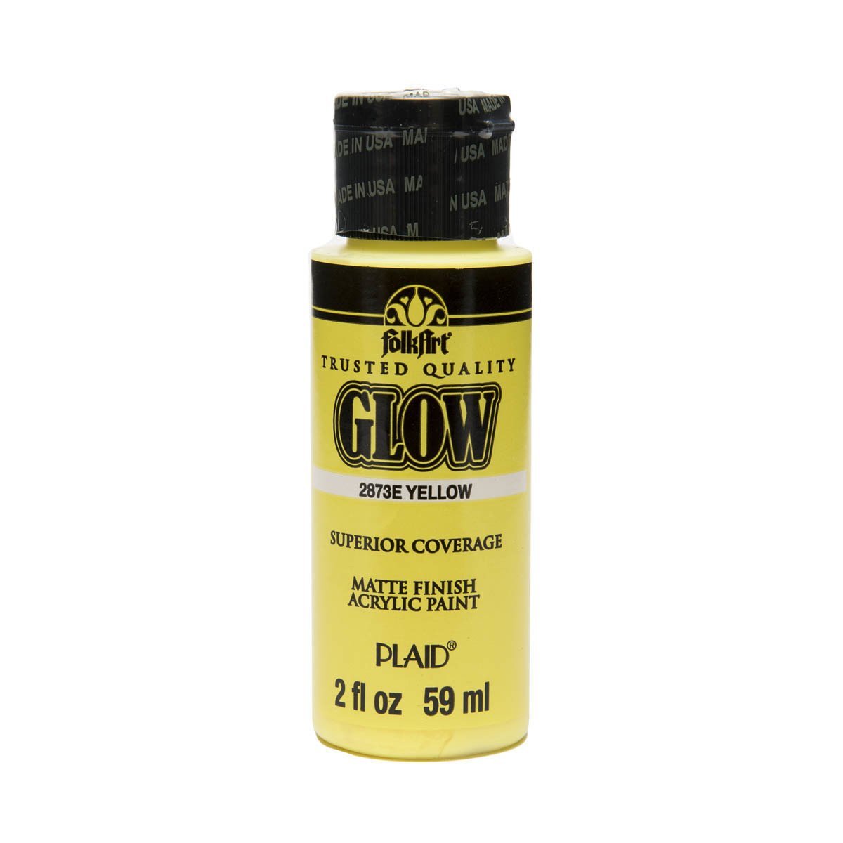 Folkart Fosforlu Akrilik Boya 59 ml - 2873 Yellow