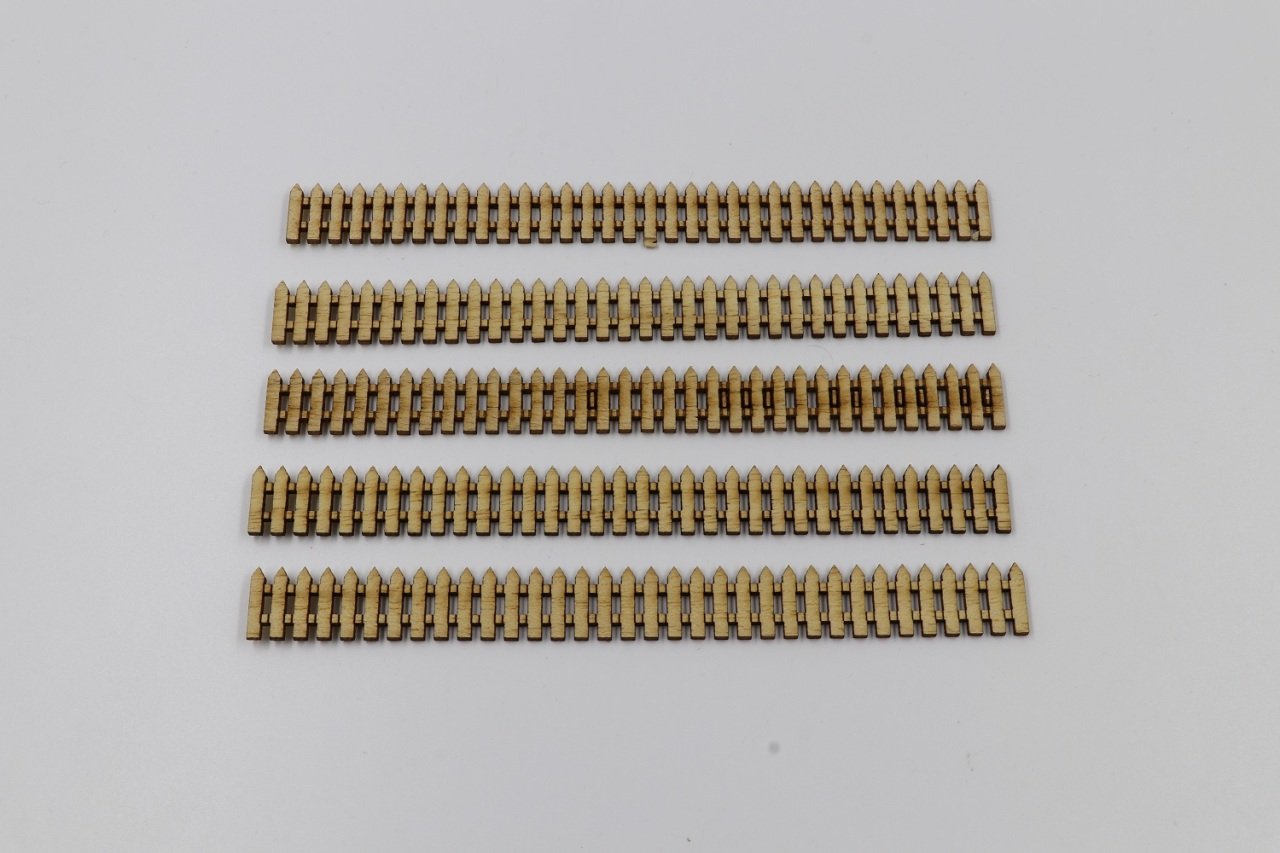 Maket Bahçe Çiti 5'li - 1/100 - 15cm