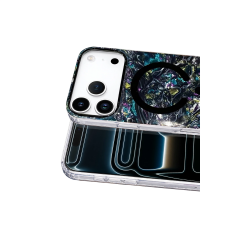 Onegif  İphone 17 Pro Max Mila Dalgalı Magsafe Kapak - Lacivert