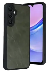 Newface Samsung Galaxy A37 5g Aras Deri Kapak - Yeşil