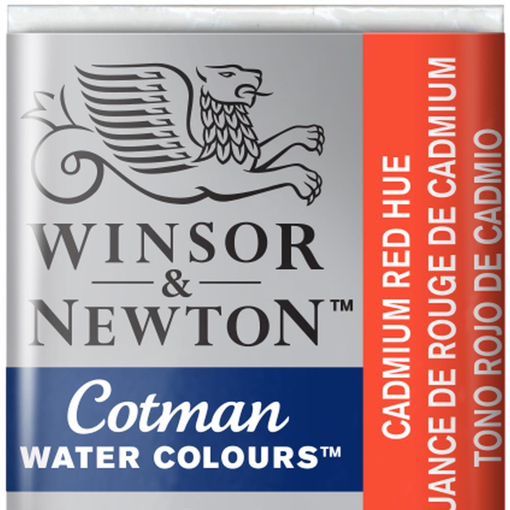 Cotman Yarım Tablet Suluboya N:095 Cadmium Red Hue