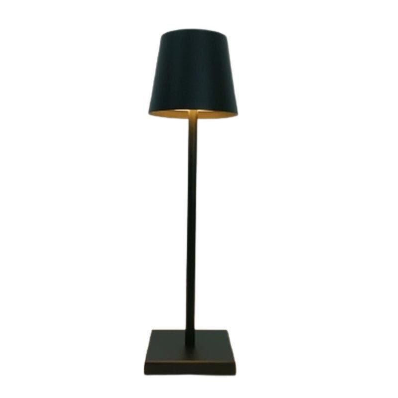 GRV-814 Şarj Edilebilir Masa Lambası, 10x38 cm, Siyah