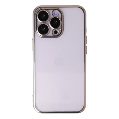 İphone 13 Pro Max Kılıf Razer Lensli Silikon - Gold