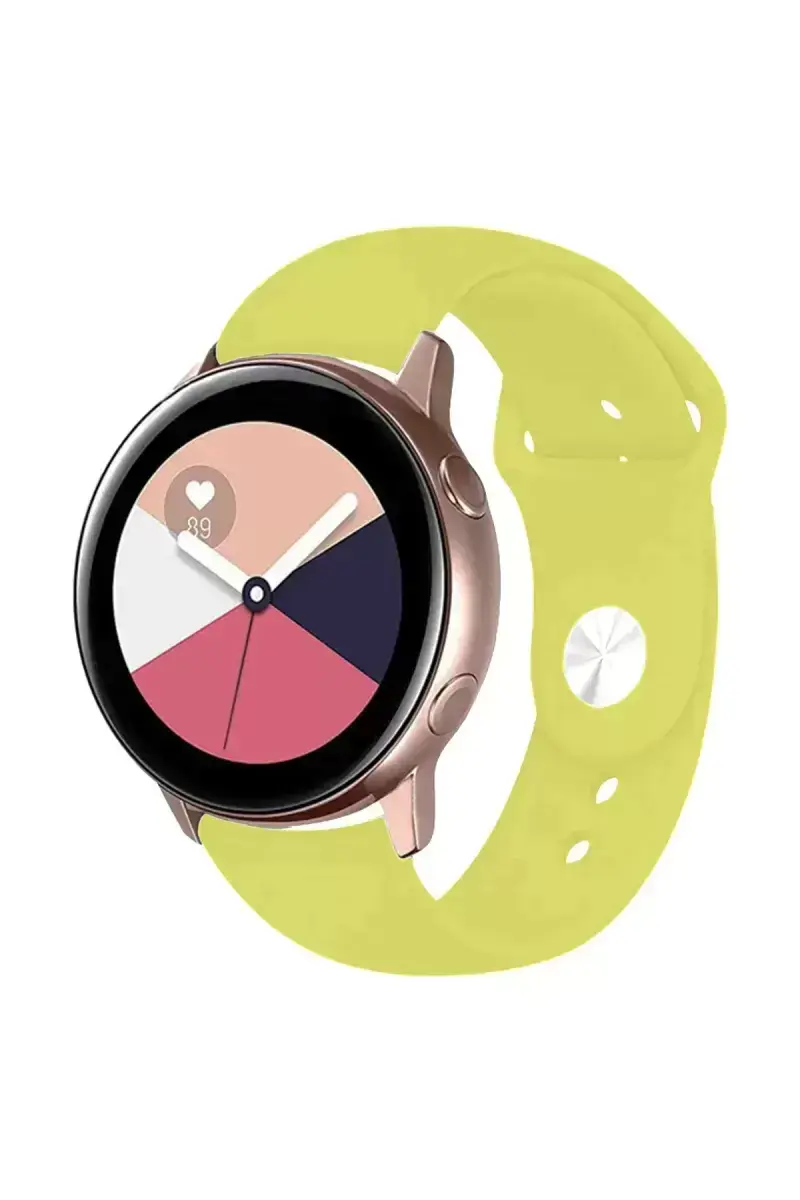 Newface Watch 22mm Klasik Kordon - Sarı