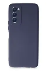 Newface Tecno Camon 18 Kılıf First Silikon - Lacivert