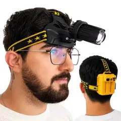 Powermaster Şarjlı Zoomlu Ledli Kafa Feneri Mx-w643