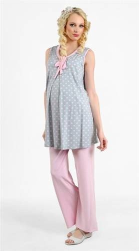 Elija Puanlı Pijama Takımı