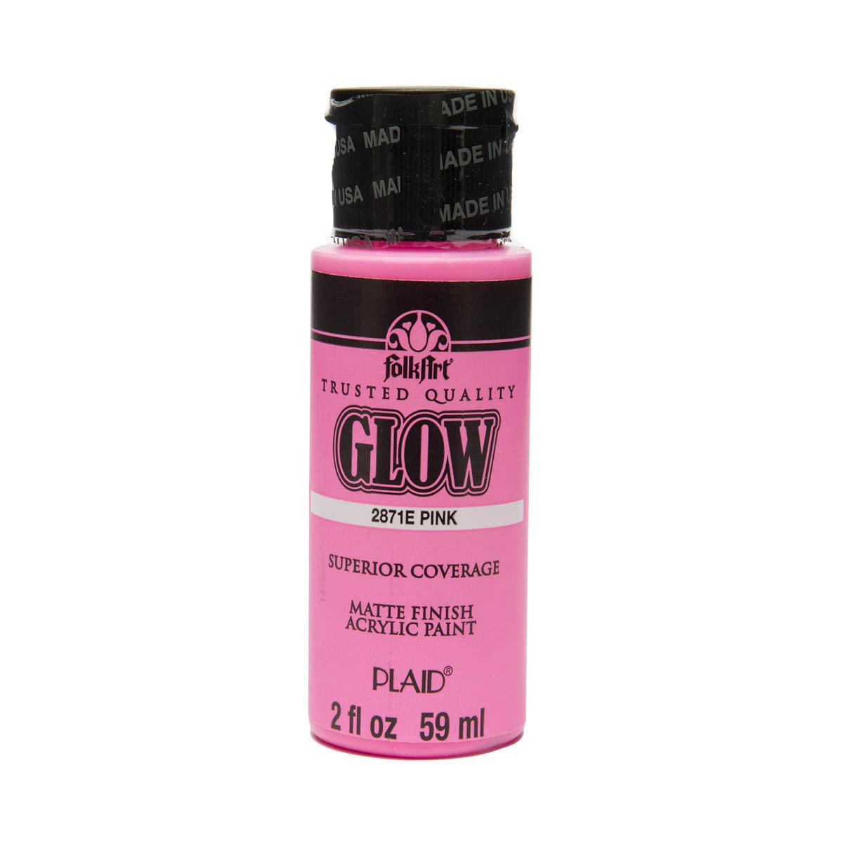 Folkart Fosforlu Akrilik Boya 59 ml - 2871 Pink