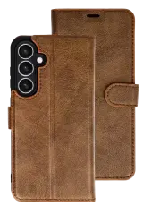 Newface Samsung Galaxy S26 Kılıf Trend S Plus Kapaklı Kılıf - Taba