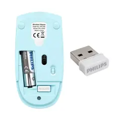 Philips Spk7398wj/38 1600 Dpı Sessiz Tıklama Mavi Kablosuz Ofis Mouse