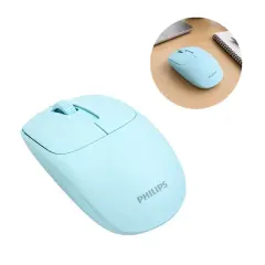 Philips Spk7398wj/38 1600 Dpı Sessiz Tıklama Mavi Kablosuz Ofis Mouse