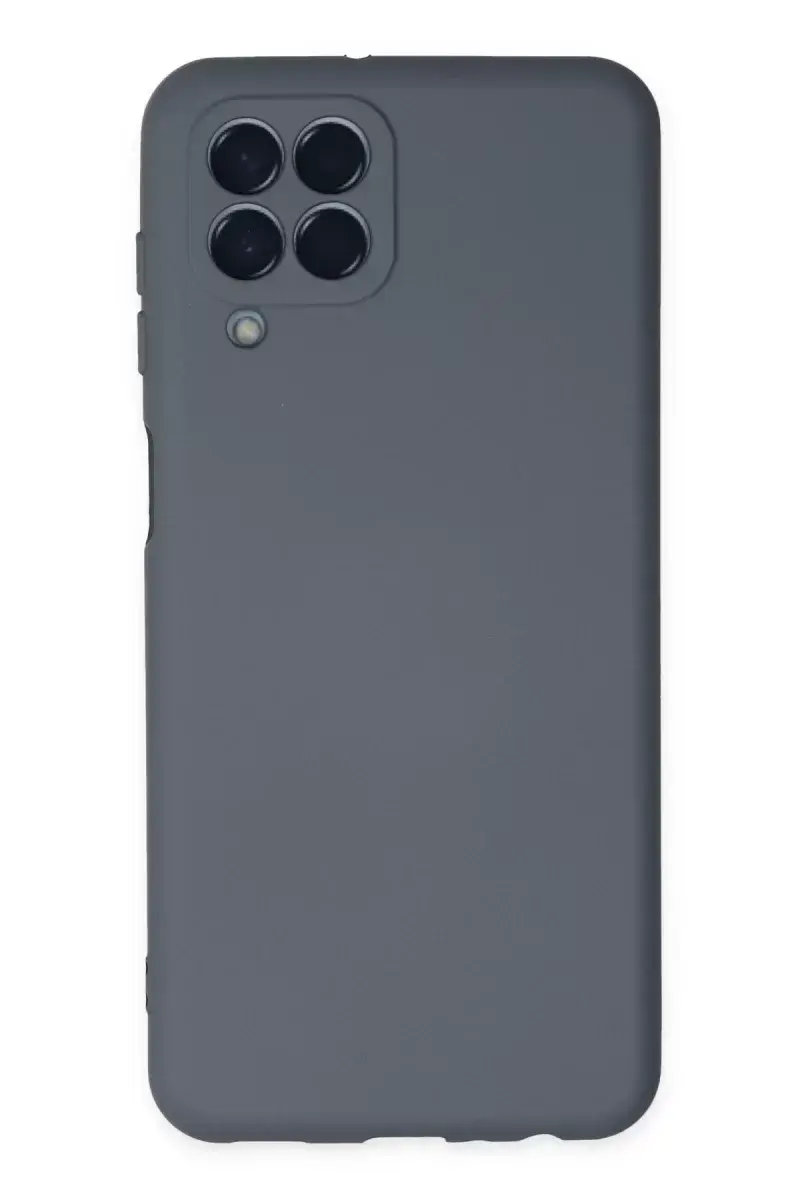 Newface Samsung Galaxy M33 Kılıf Nano İçi Kadife Silikon - Gri