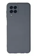 Newface Samsung Galaxy M33 Kılıf Nano İçi Kadife Silikon - Gri
