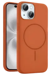 Joko Apple İphone 14 Kılıf Jully Magsafe Kapak - Turuncu