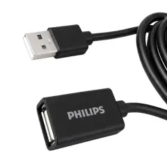 Philips Swr1526f/93 2 Metre Usb 2.0 Uzatma Kablosu Veri Şarj Destekli