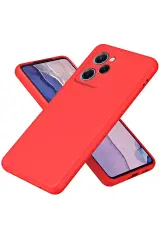 Newface Xiaomi Poco X5 Pro 5g Nano İçi Kadife Silikon - Kırmızı