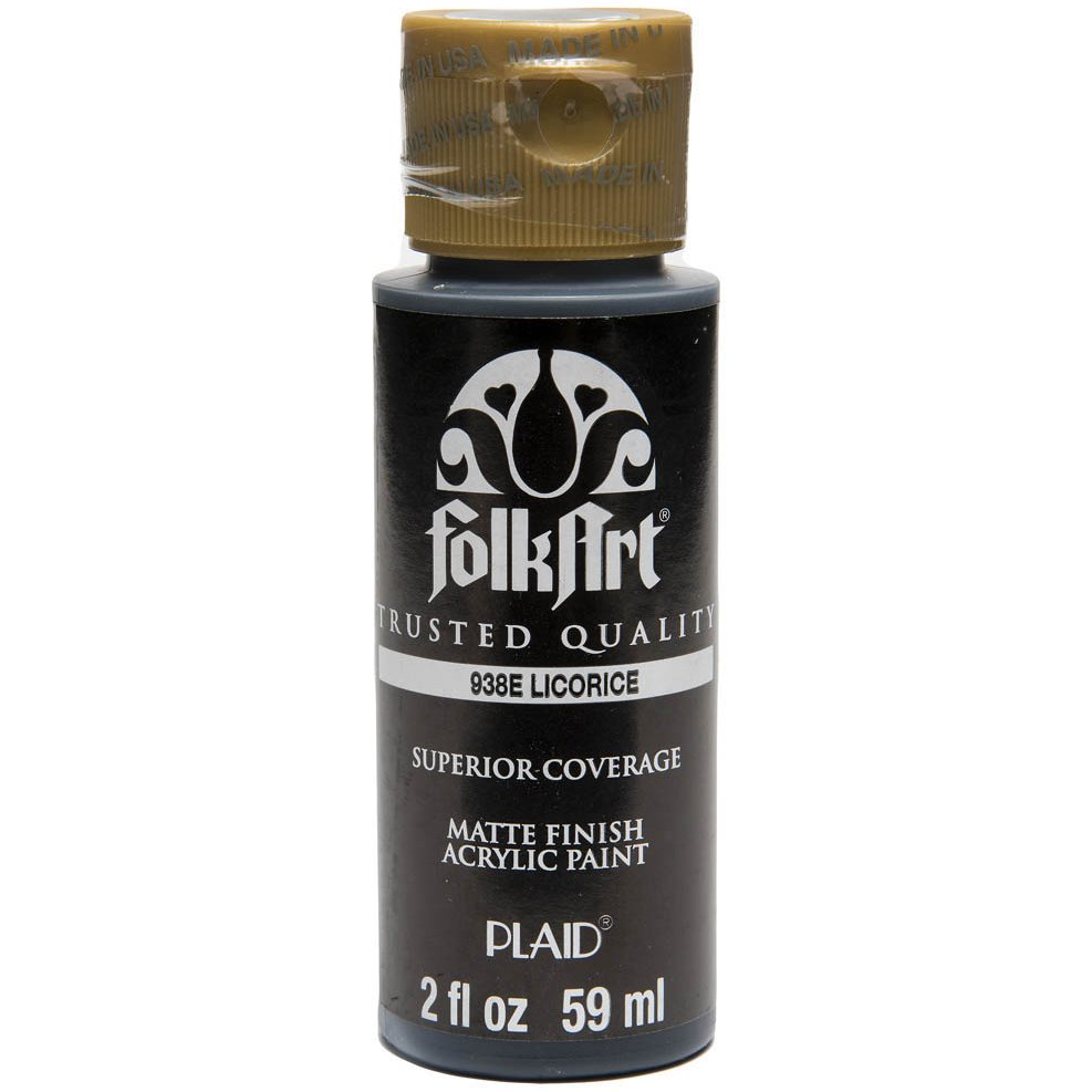Folkart Akrilik Boya 59 ml - 938 Negro