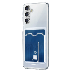 Samsung Galaxy A57 5g Kart Şeffaf Silikon - Şeffaf