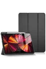 Newface Apple İpad Pro 11 (2024) Kılıf Tablet Smart Kılıf - Siyah