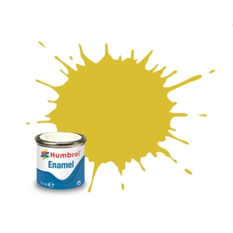 Enamel Maket Boyası - Pale Yellow Mat - 14ml - N:81