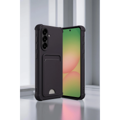 Samsung Galaxy A56 Kılıf Kelvin Kartvizitli Silikon - Lacivert