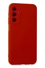 Newface Samsung Galaxy M34 5g Kılıf First Silikon - Kırmızı
