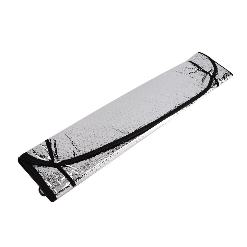 Metalize Ön Cam Minibüs Otobüs Güneşlik Büyük XXL 165x85cm Gri OSN1004