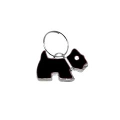 Köpek Tasma Aksesuarı İsimlik 1×2 cm Siyah