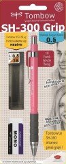 SH-300 Grip 0,5 mm Versatil Kalem Seti Pembe