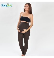 Babyjem Hamile Taytı S Beden Kahve