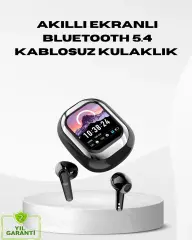 Akıllı Ekranlı Kablosuz Kulaklık – Gürültü Engelleme Ve Hd Ses Deneyimi