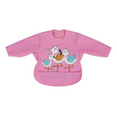Sevi Bebe Kollu Mama Önlüğü - Flamingo