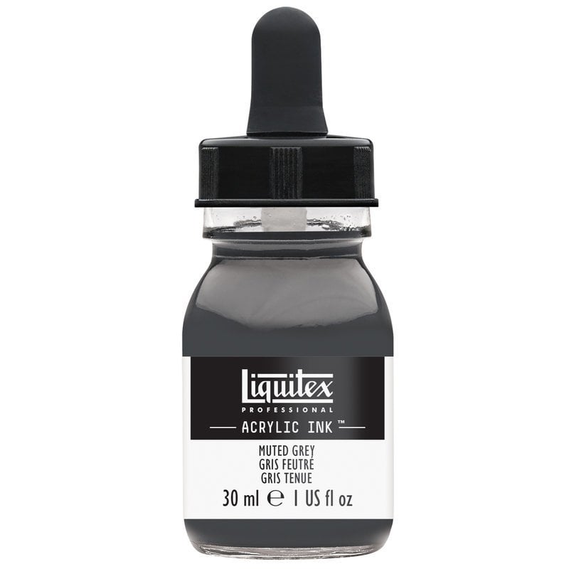 Akrilik Mürekkep 30ml - Muted Grey