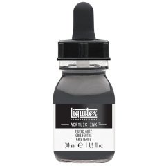 Akrilik Mürekkep 30ml - Muted Grey