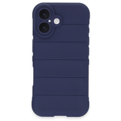 İphone 16 Kılıf Optimum Silikon - Lacivert