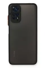 Newface Xiaomi Redmi Note 11 Pro Kılıf Montreal Silikon Kapak - Siyah