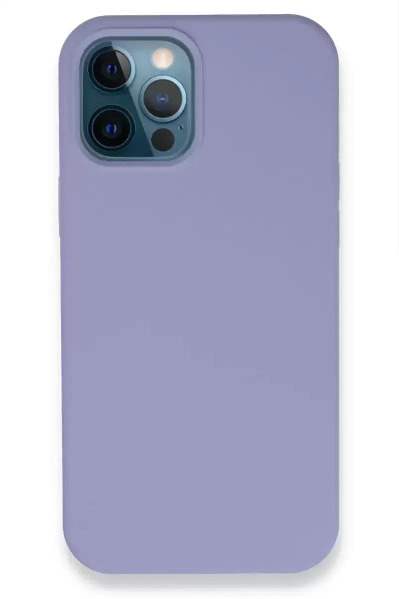 Newface İphone 12 Pro Kılıf Lansman Legant Silikon - Lila