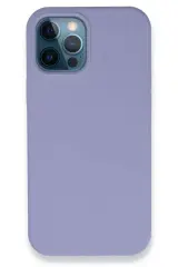 Newface İphone 12 Pro Kılıf Lansman Legant Silikon - Lila