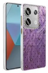 Newface Xiaomi Redmi Note 13 Pro 4g Kılıf Blade Aynalı Desenli Kapak - Desen 2