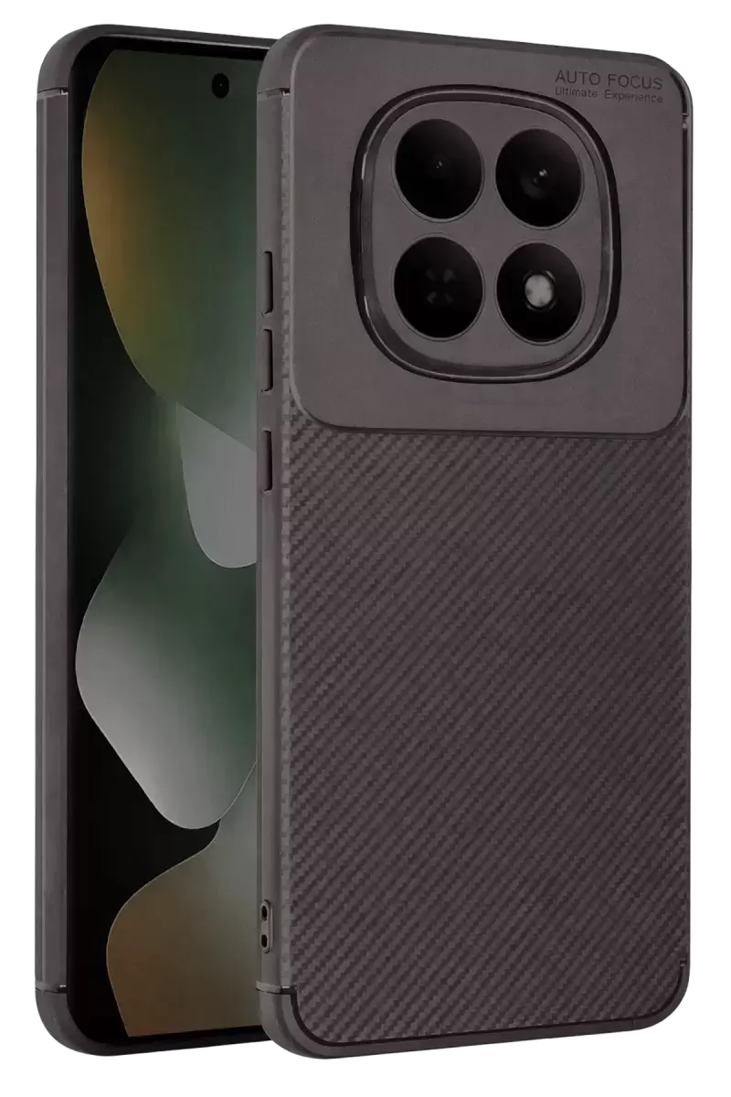 Newface Xiaomi Redmi Note 15 Pro 5g Auto Focus Karbon Kapak - Gri