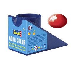 Aqua Color Maket Boyası - Fiery Red Parlak - 18ml - 36131