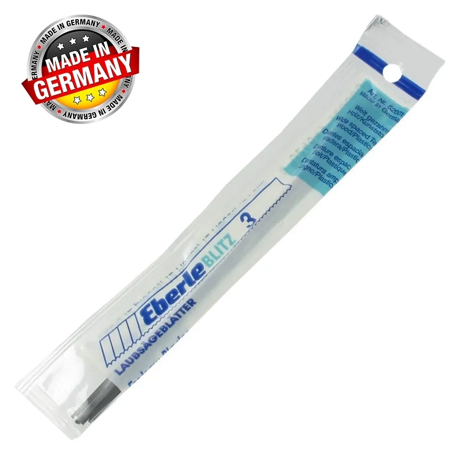 Blitz Düz Ahşap Plastik Kıl Testere Ağzı No:5 - 144 Adet