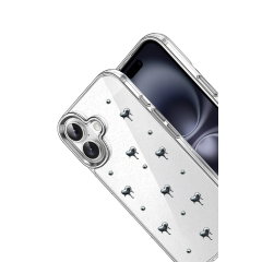 İphone 17 Fiyonk Desenli Kapak - Desen 1