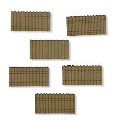 Maket Kapalı Çit 6'lı - 1/100 - 2x24cm - N:CT34