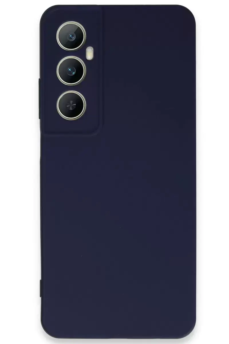 Newface Realme C65 Kılıf First Silikon - Lacivert